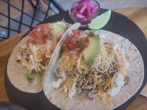 Veggie Tacos at El Rato in Gyeongju-si