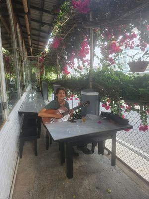 NOW And HERE Vegetarian Buffet in Da Lat offers a serene and cool ambiance, perfect for a tranquil dining experience amidst the refreshing atmosphere. at NOW and HERE Vegetarian Buffet in Da Lat