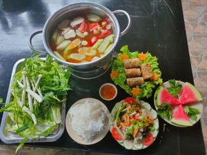  at NOW and HERE Vegetarian Buffet in Da Lat