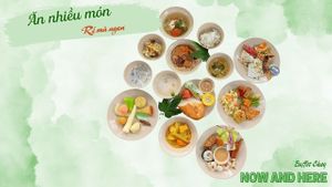 Vegetarian buffet restaurant: Over 50 dishes for just $2.5 at NOW and HERE Vegetarian Buffet in Da Lat