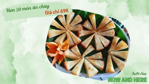 Vegetarian buffet restaurant: Over 50 dishes for just $2.5 at NOW and HERE Vegetarian Buffet in Da Lat