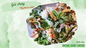 Vegetarian buffet restaurant: Over 50 dishes for just $2.5 at NOW and HERE Vegetarian Buffet in Da Lat