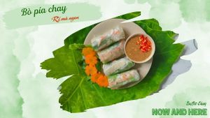 Vegetarian buffet restaurant: Over 50 dishes for just $2.5 at NOW and HERE Vegetarian Buffet in Da Lat