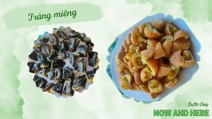 Delight your taste buds with over 50 vegetarian dishes and an abundance of fresh greens at the Da Lat buffet. at NOW and HERE Vegetarian Buffet in Da Lat