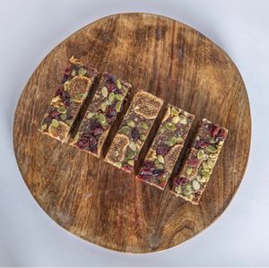 Raw fig nuts bar at Gnostic Mana Cafe in Woy Woy