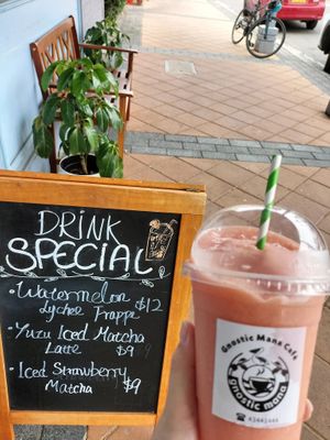  at Gnostic Mana Cafe in Woy Woy