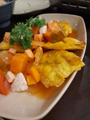 Crispy vegan at Lẩu Chay & Coffee Nhà Nát in Ho Chi Minh City