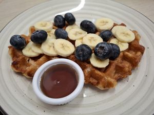 Vegan Acai Girls Waffles at The Acai Girls in South West London