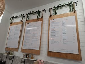 Menu at The Acai Girls in South West London
