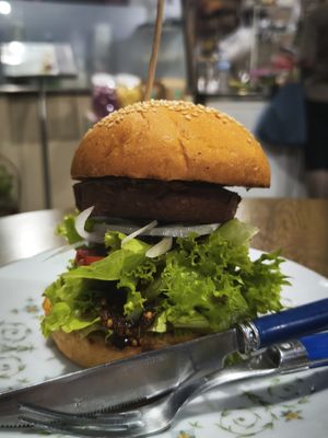 at Rainy's Veggie Burgers in Chiang Mai