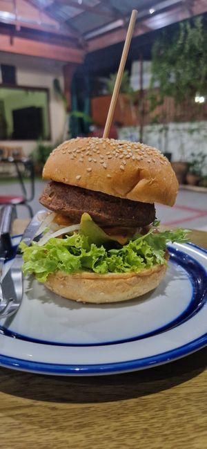 at Rainy's Veggie Burgers in Chiang Mai