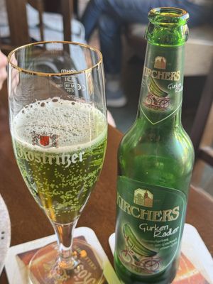 Gurkenradler  at Strubel's Gasthaus & Pension in Luebbenau