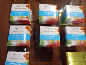 Vegan chocolates (Dark sea salt) at Belmont Estate in Belmont