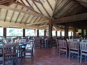 Inside restaurant at Belmont Estate in Belmont