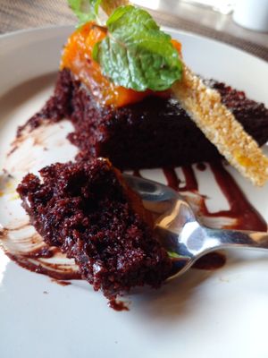 So delicious and rich in chocolate at Belmont Estate in Belmont