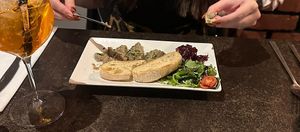 Mushroom pâté   at La Casa Italian in Stafford