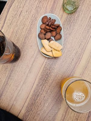 Fuet vegano at La Craft Cerveseria in Vilanova I La Geltru