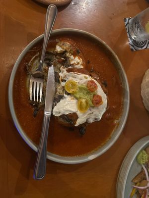 Lasagna vegana   at La Perla in Playa Del Carmen