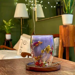 Lavender latte 💜  at Anoia Café in Mallorca