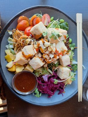 Huli Huli Bowl at Romer's - River District in Vancouver