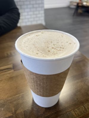 Chai tea latte with oat milk   at Move in Silverdale