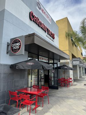 Restaurant Front  at Chronic Tacos in Redondo Beach