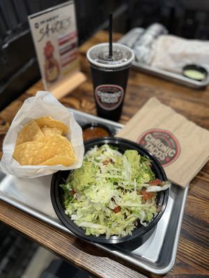 Vegetarian Bowl-rito  at Chronic Tacos in Redondo Beach