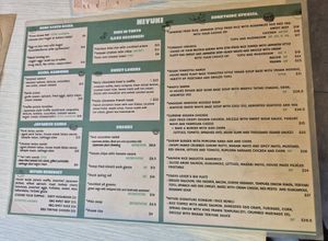 Brunch Menu at MIYUKI Japanese Cafe and Dining in Stirling