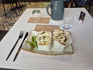 Tofu Sando at MIYUKI Japanese Cafe and Dining in Stirling