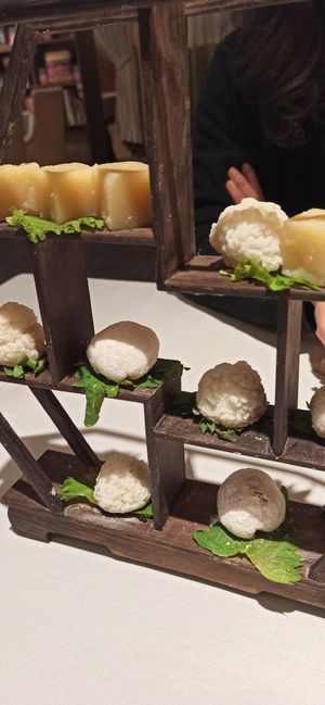 Epic dessert at Ziputi Vegetarian Restaurant in Beijing