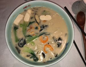 Soup at Ziputi Vegetarian Restaurant in Beijing