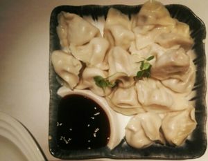 dumplings  at Ziputi Vegetarian Restaurant in Beijing