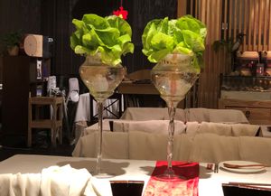 Lovely attention to detail at Ziputi Vegetarian Restaurant in Beijing