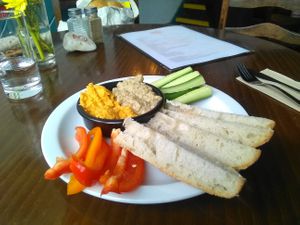 The dippers are quite different to any other. at Charlie's Angels Kitchens in Tunbridge Wells