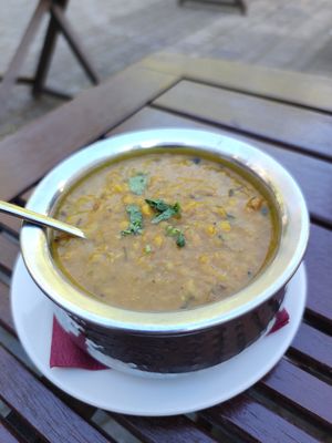 Yellow Daal at Chakra in Tallinn