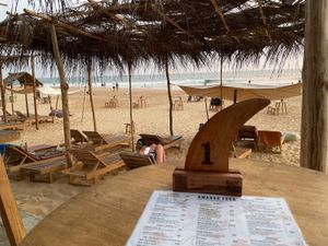   at Amaroo Beach Bar in Hikkaduwa