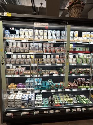 vegan options   at REWE Markt Berlin  in Berlin