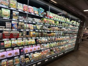 vegan options   at REWE Markt Berlin  in Berlin