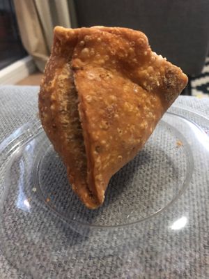 Samosa at Salam Bombay in Abu Dhabi