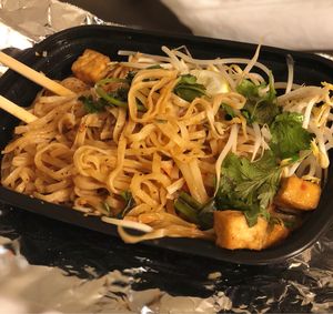 Thai Peanut Noodles with Tofu—YUM! at Noodle in Atlanta