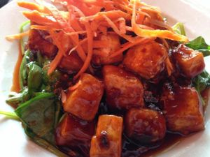 spicy braised tofu at Noodle in Atlanta