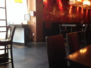 inside restaurant  at Noodle in Atlanta