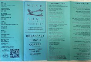   at Wishbone Food Shop in Richmond