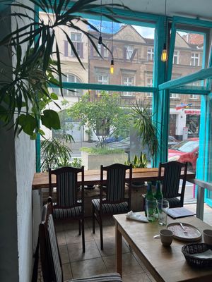 Inside  at Maitri-vegan&glutenfree in Poznan