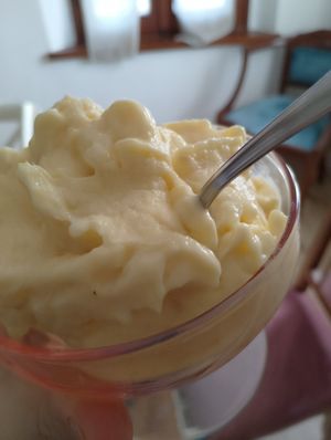 Gelato crudista at La Bottega - Baiso in Baiso