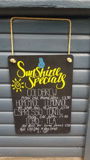 Specials at Brodies Coffee Co in Cardiff