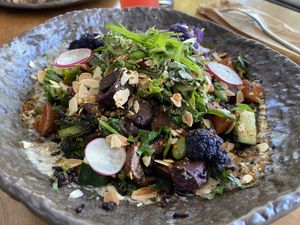 Summer salad (very filling and delicious!)  at Honest Greens in Lisbon