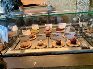 All vegan!   at Honest Greens in Lisbon