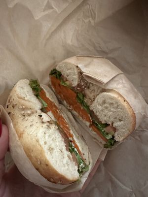   at Townie Bagels in Palm Springs