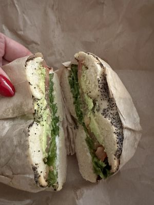   at Townie Bagels in Palm Springs